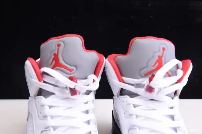 HYPE Tongue 5 DA1911-102 Jordan Retro Red (2020) Air Silver Fire 0418